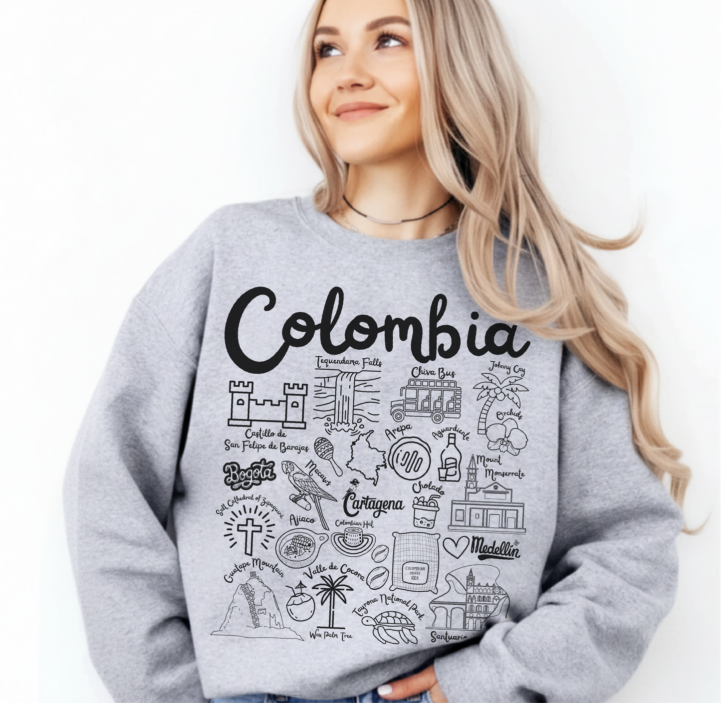 Colombia Landmarks Sweatshirt