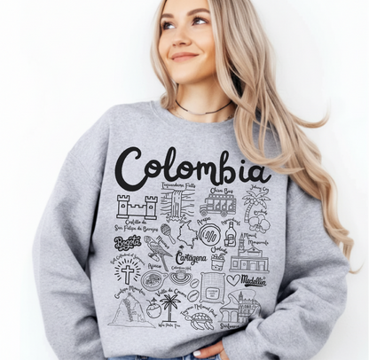 Colombia Landmarks Sweatshirt