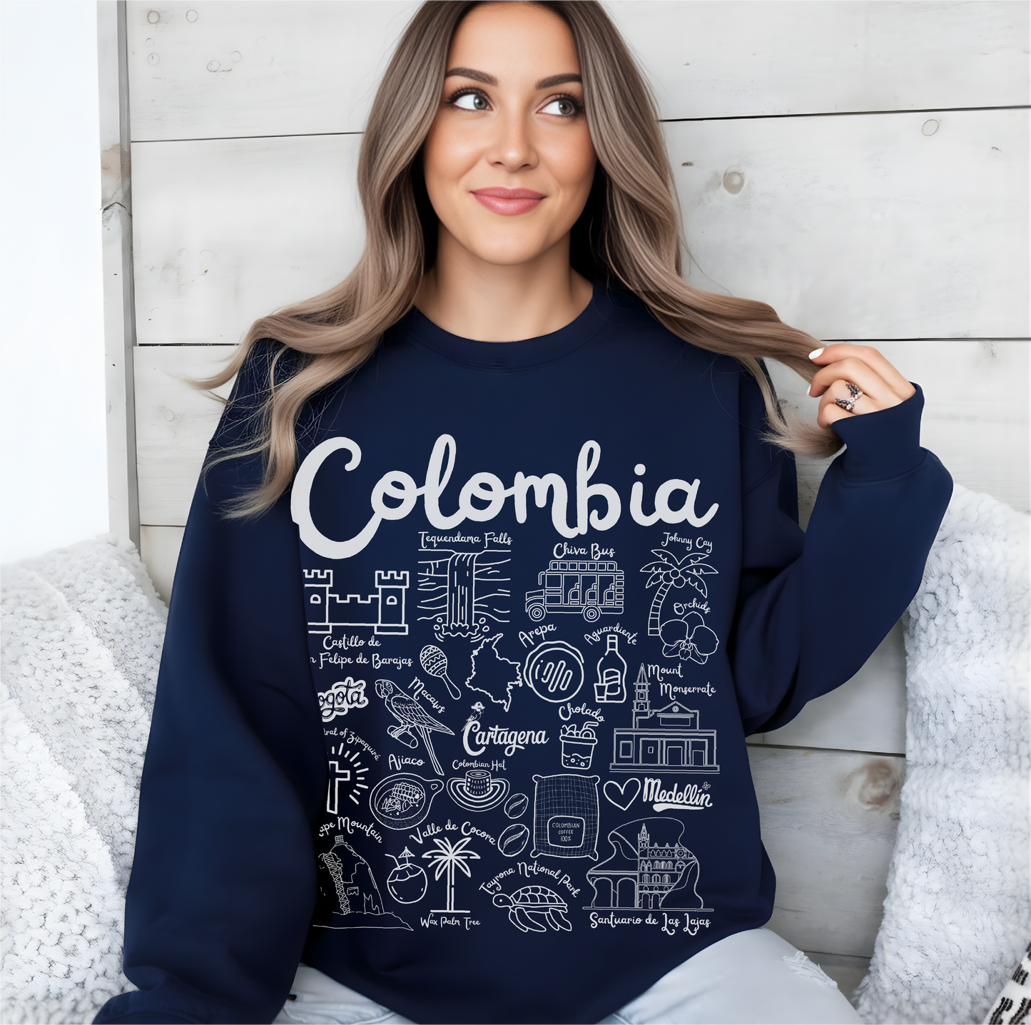 Colombia Landmarks Sweatshirt