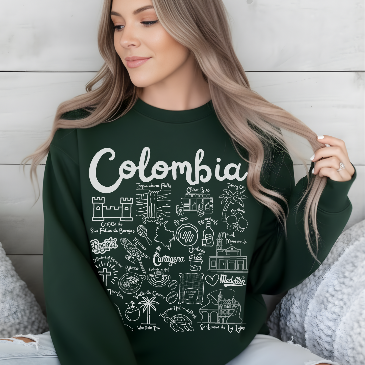 Colombia Landmarks Sweatshirt