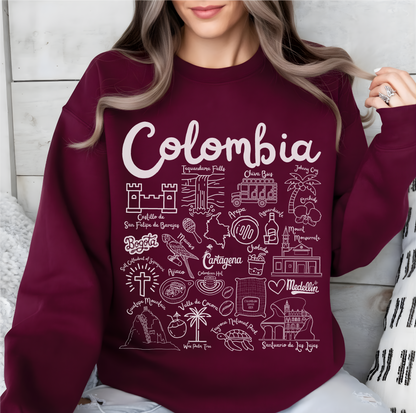 Colombia Landmarks Sweatshirt