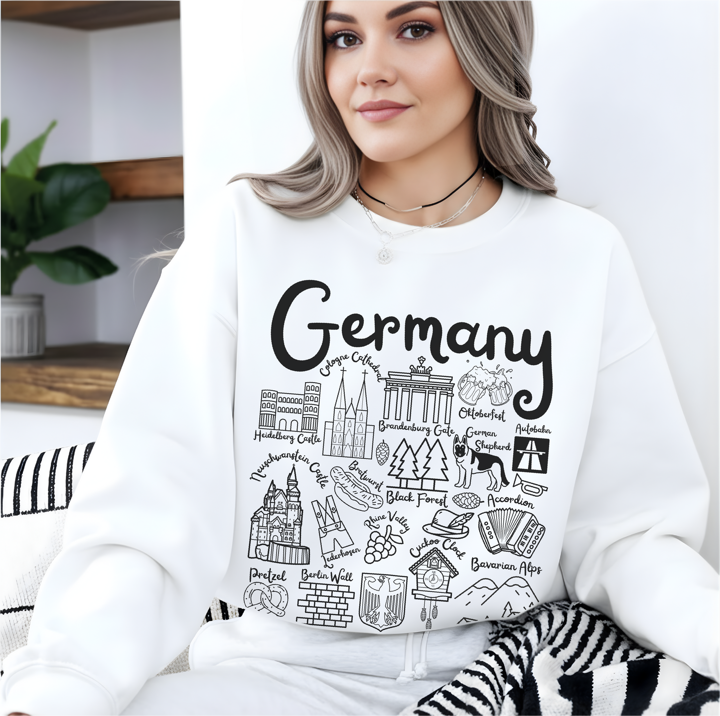 Germany Landmarks Sweatshirt