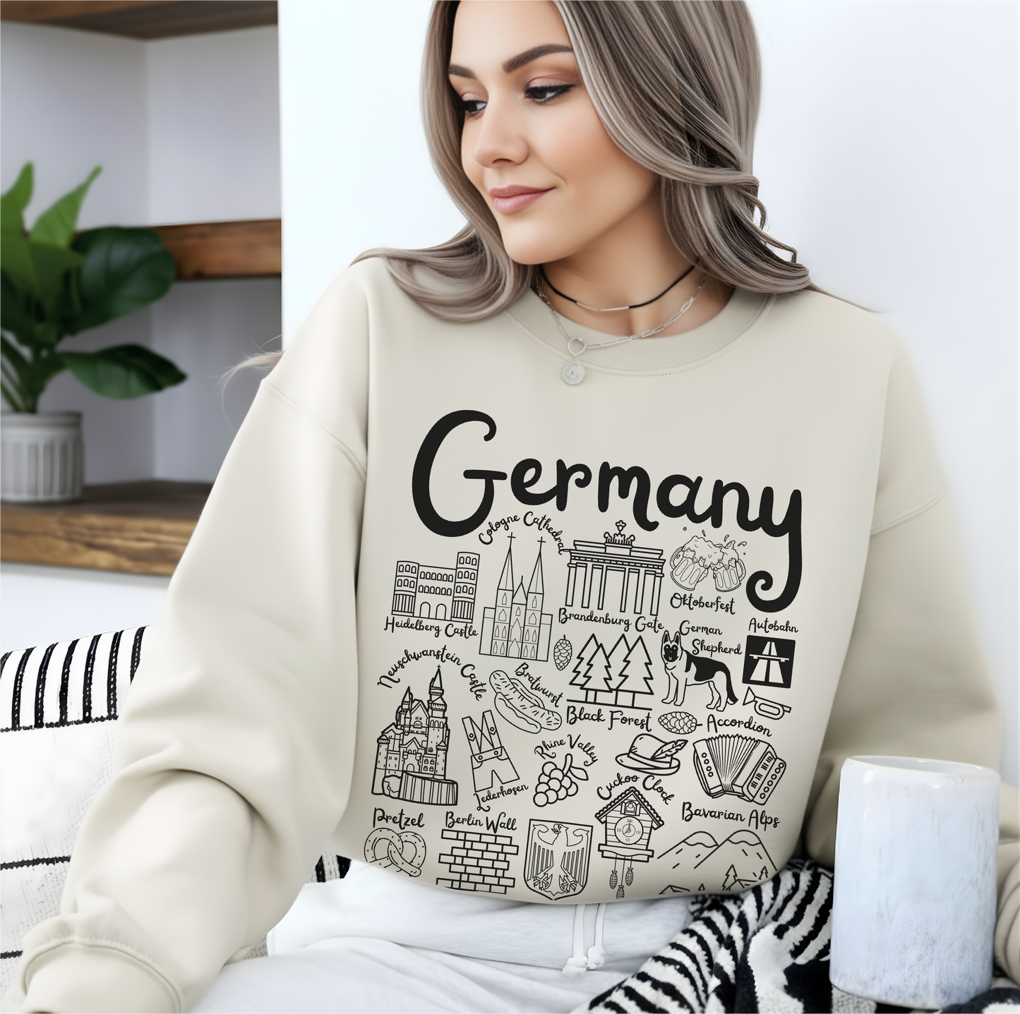 Germany Landmarks Sweatshirt