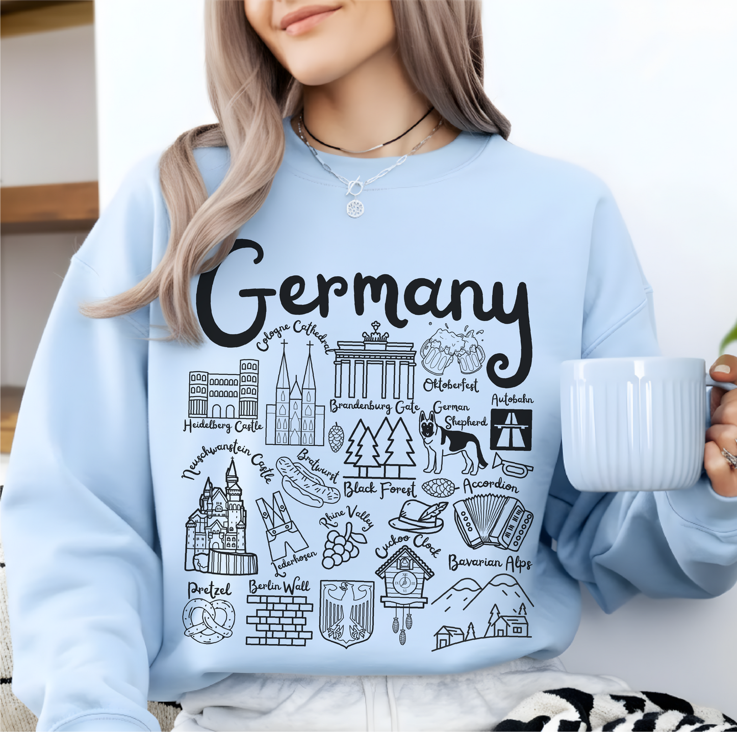 Germany Landmarks Sweatshirt