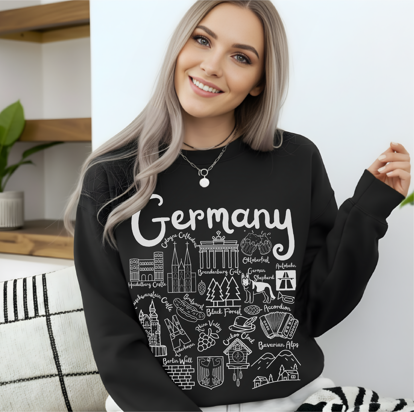 Germany Landmarks Sweatshirt