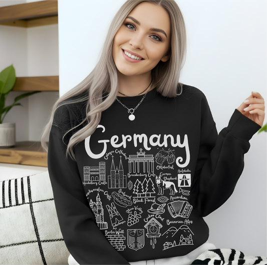 Germany Landmarks Sweatshirt