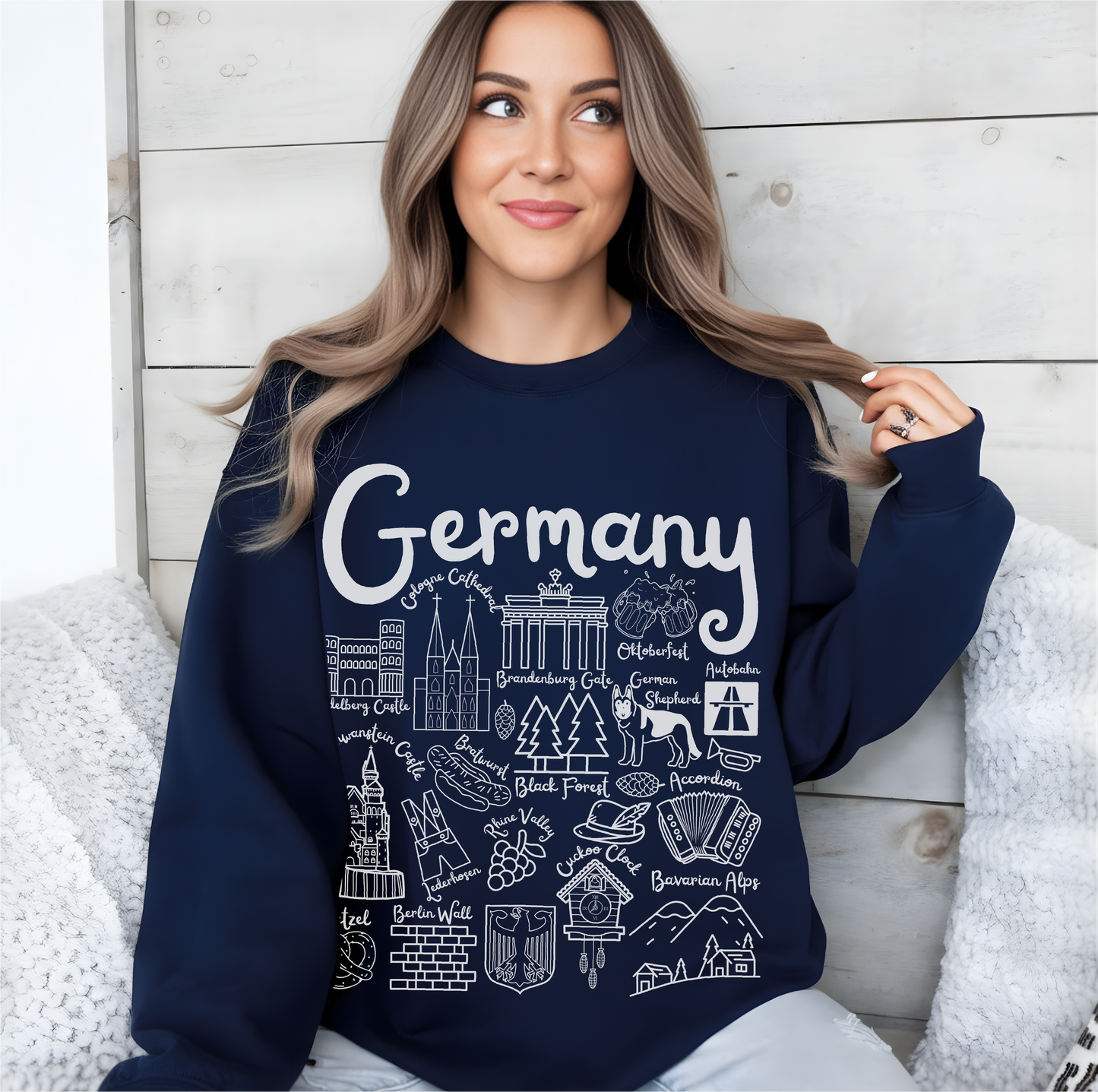 Germany Landmarks Sweatshirt