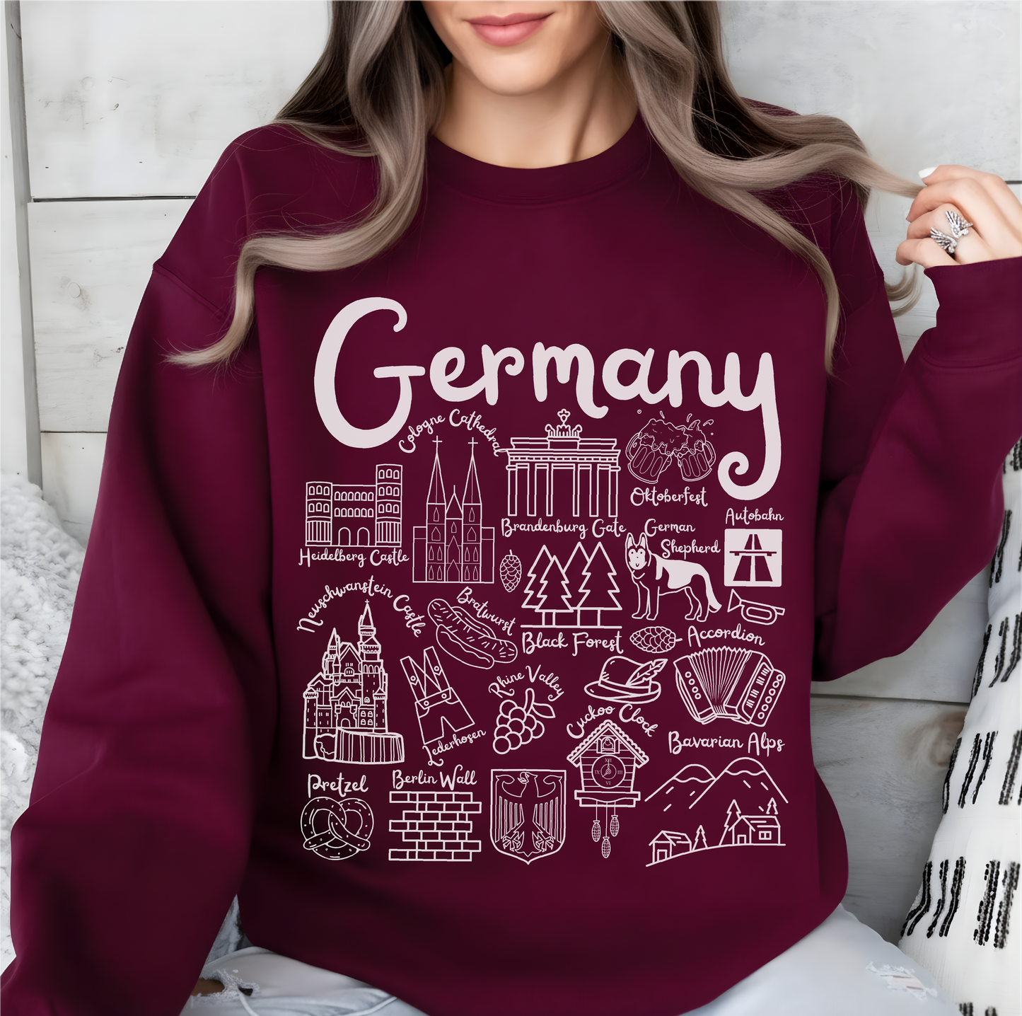 Germany Landmarks Sweatshirt