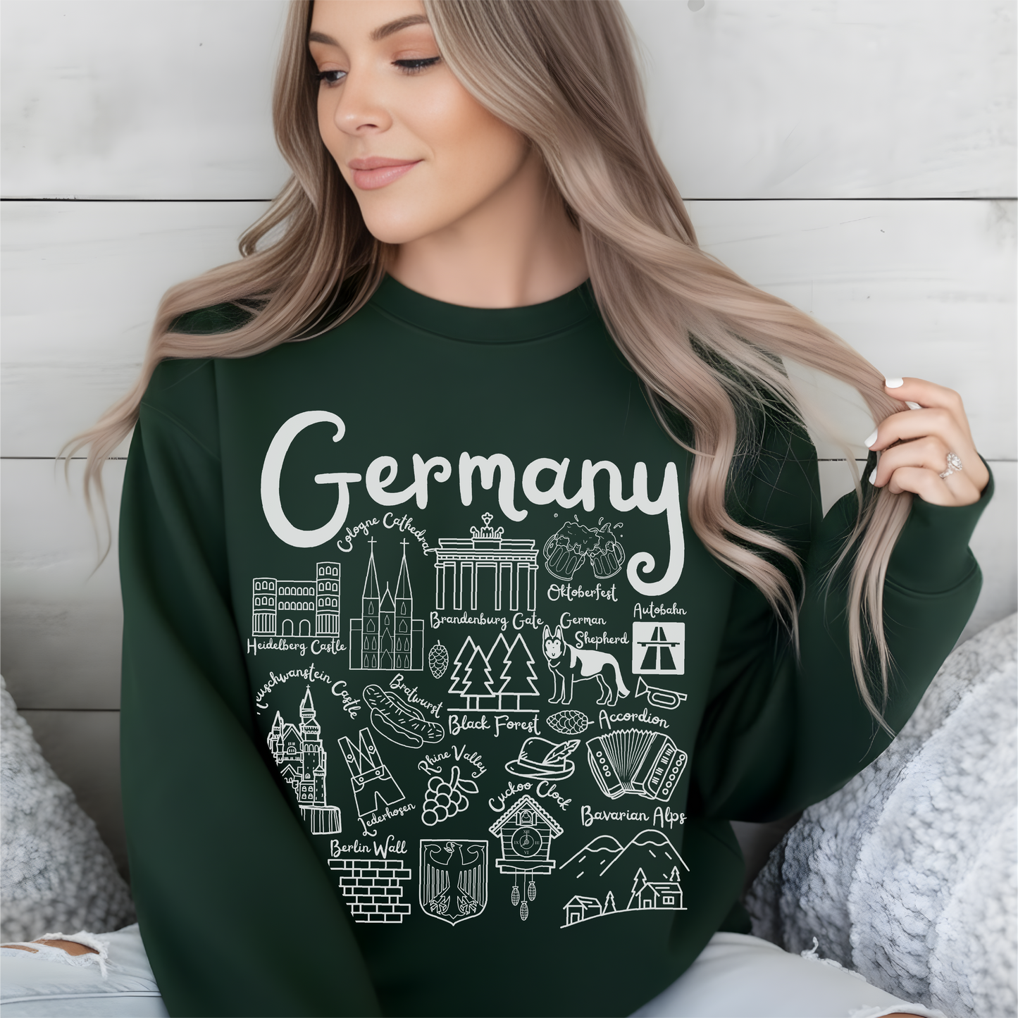 Germany Landmarks Sweatshirt