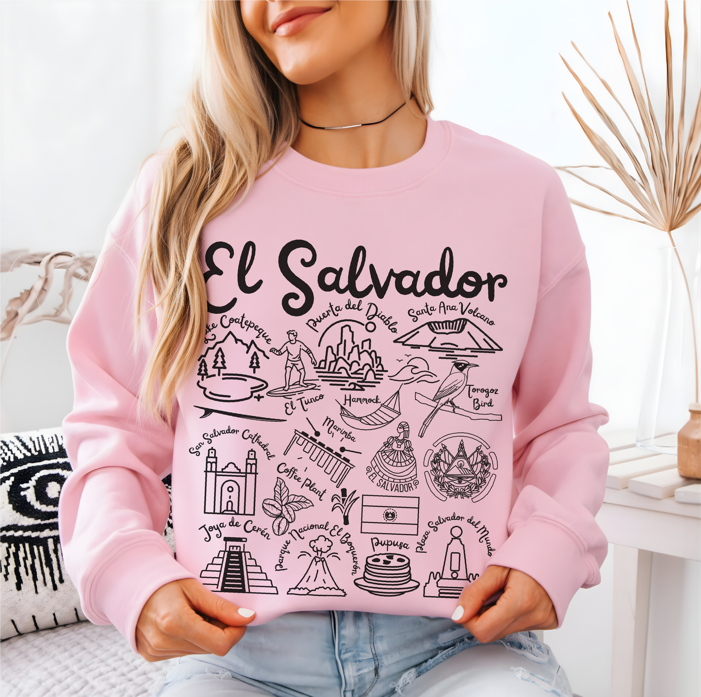 El Salvador  Landmarks Sweatshirt