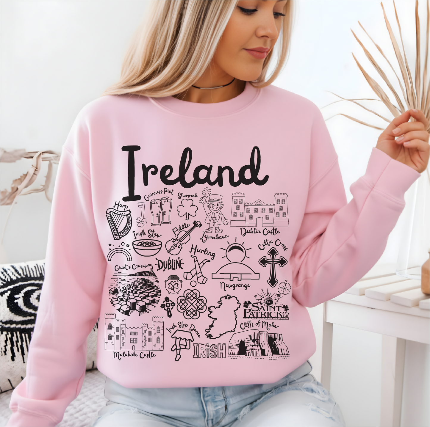 Ireland Landmarks Sweatshirt