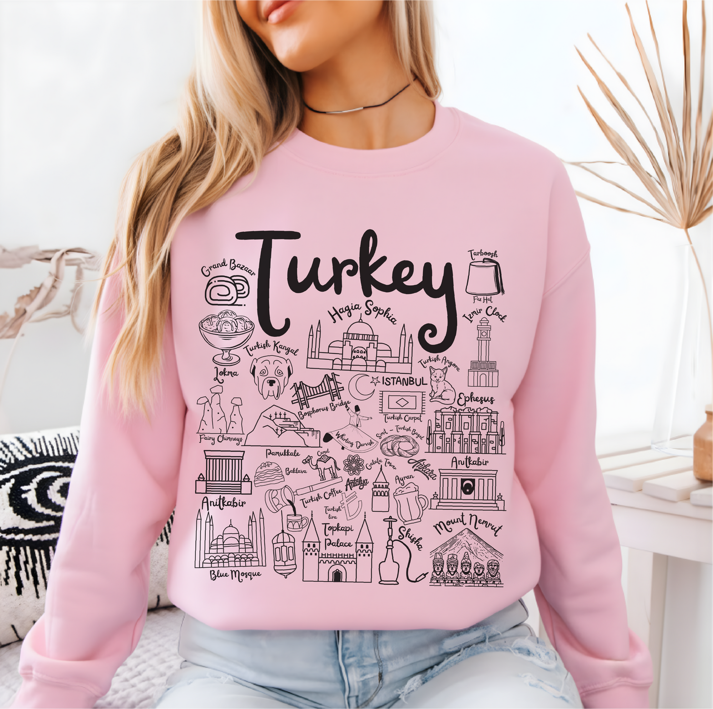 Turkey Landmarks Sweatshirt