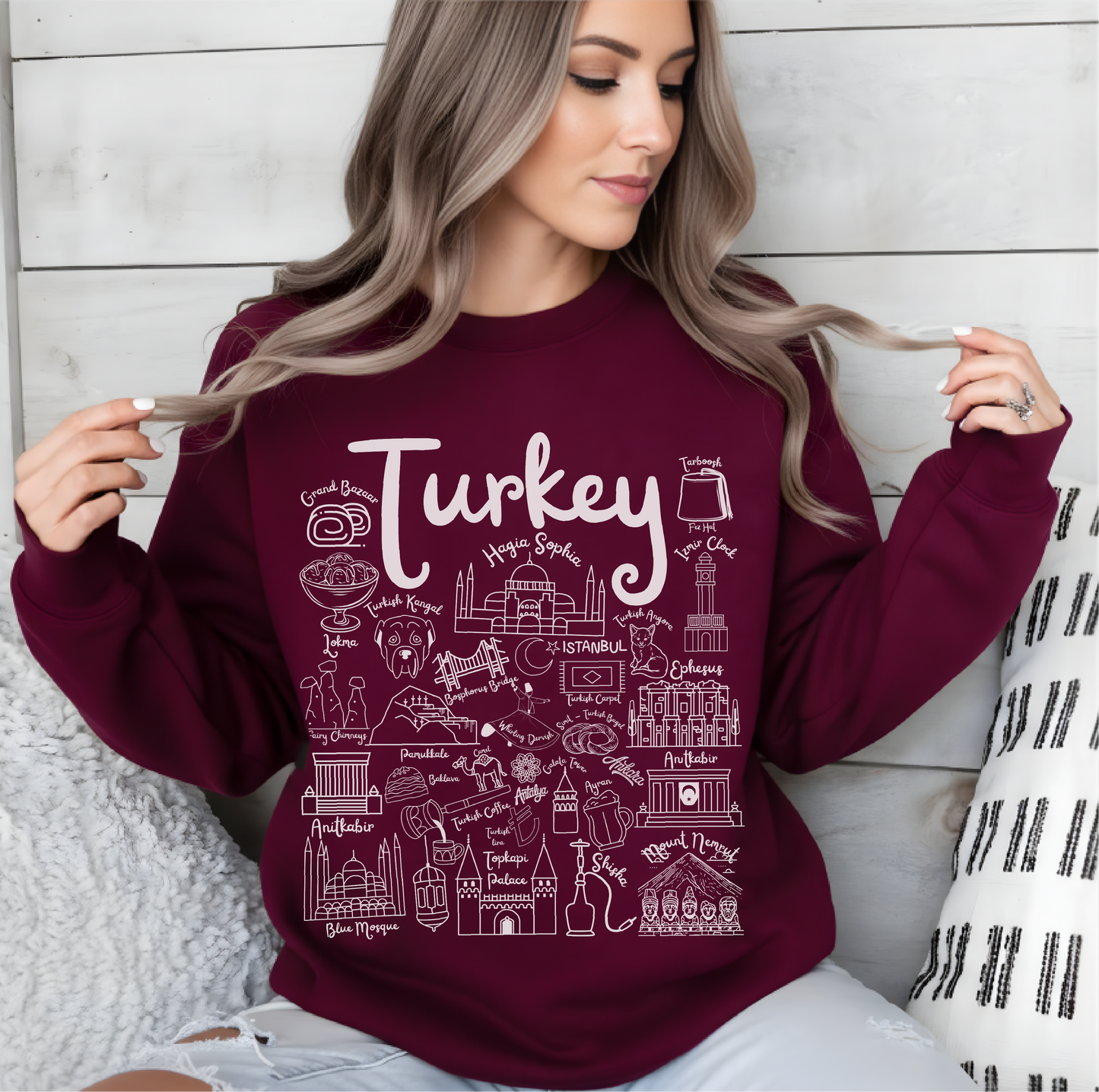 Turkey Landmarks Sweatshirt