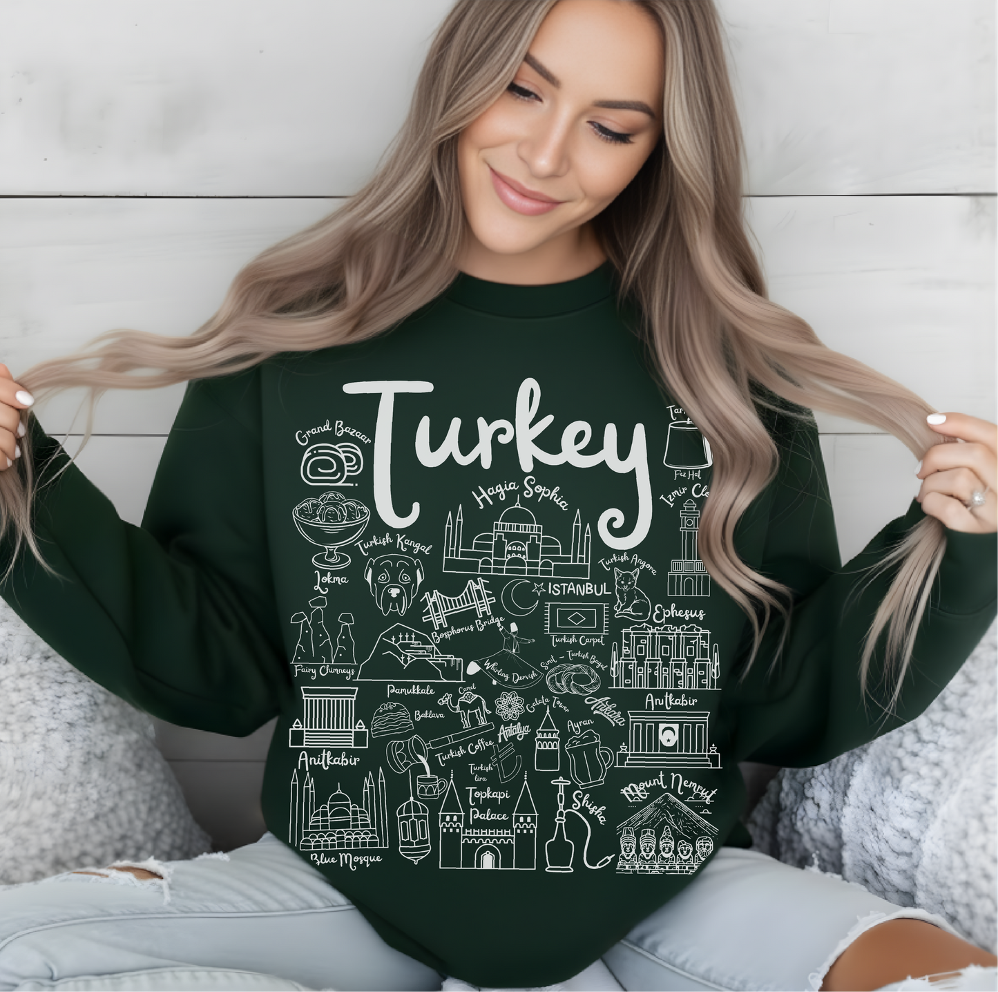 Turkey Landmarks Sweatshirt