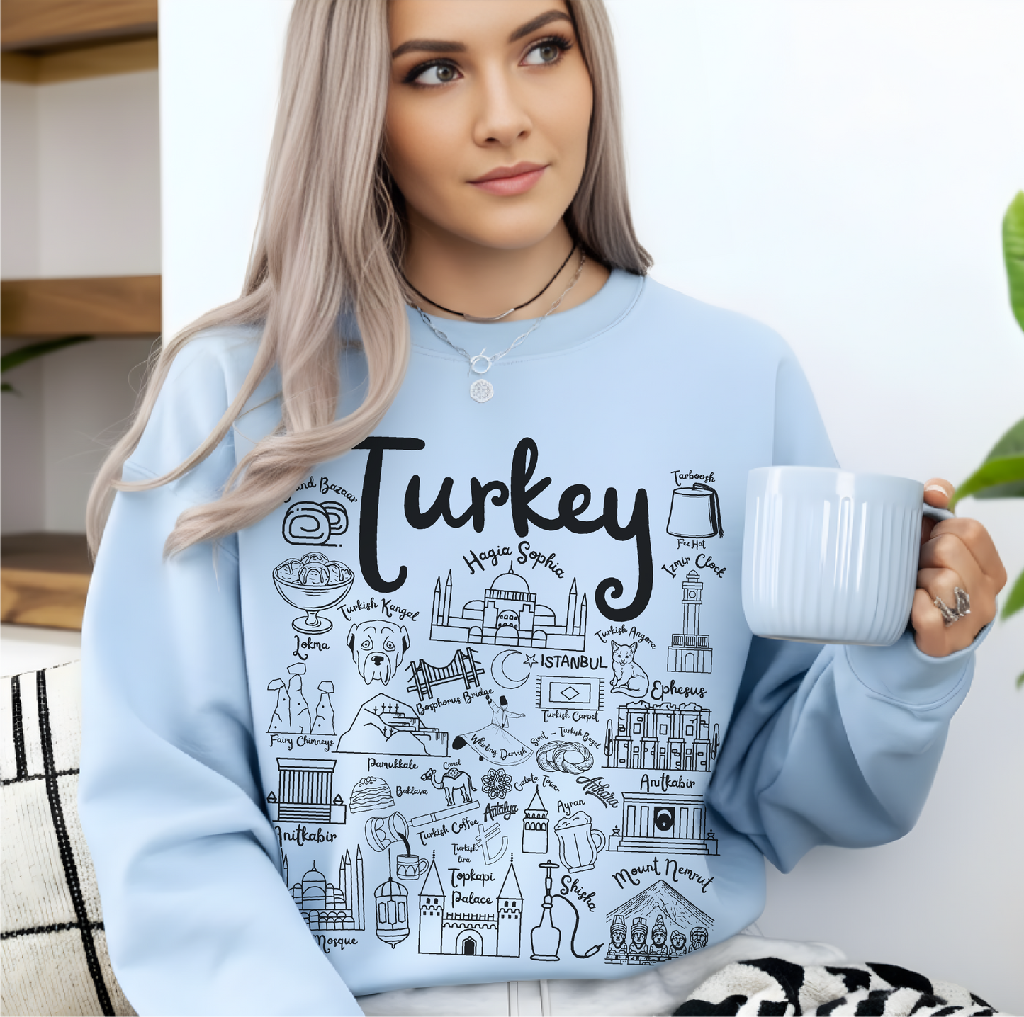 Turkey Landmarks Sweatshirt