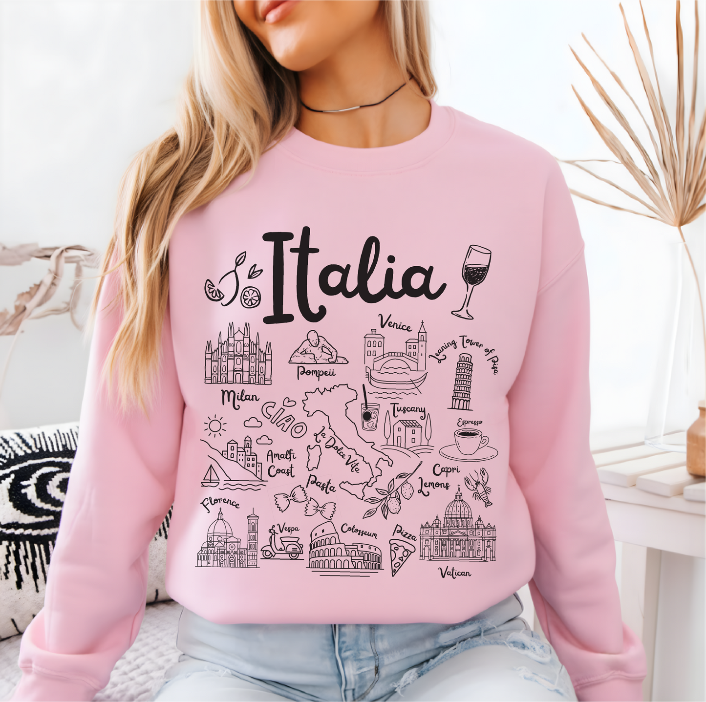 Italia  Landmarks Sweatshirt