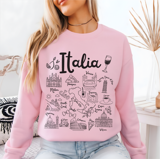 Italia  Landmarks Sweatshirt
