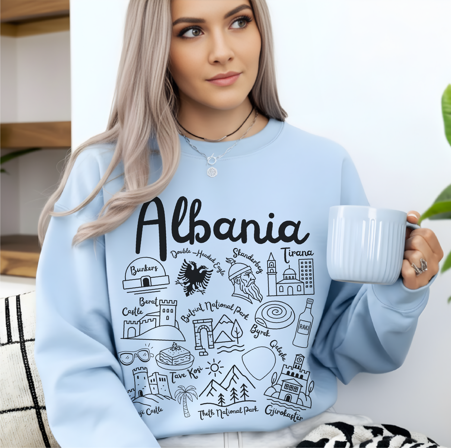 Albania Landmarks Sweatshirt