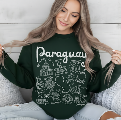 Paraguay Landmarks Sweatshirt