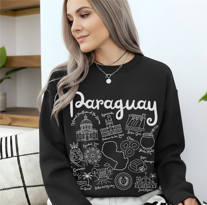 Paraguay Landmarks Sweatshirt