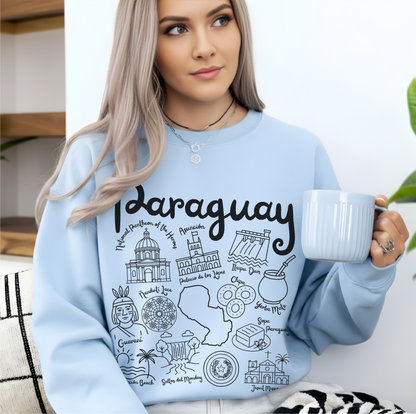 Paraguay Landmarks Sweatshirt