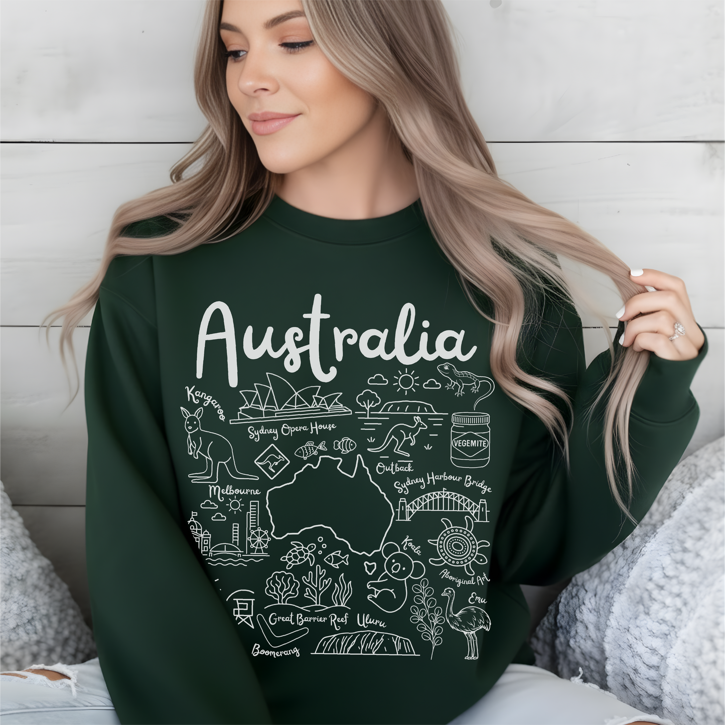 Australia Landmarks Sweatshirt