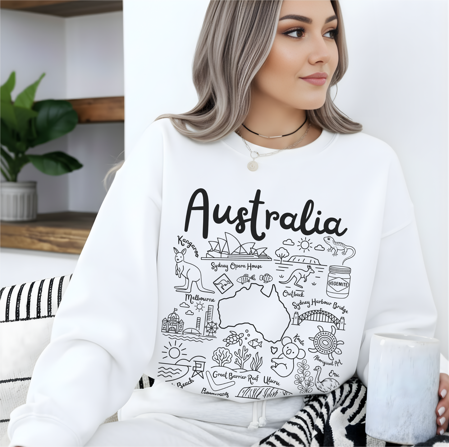 Australia Landmarks Sweatshirt