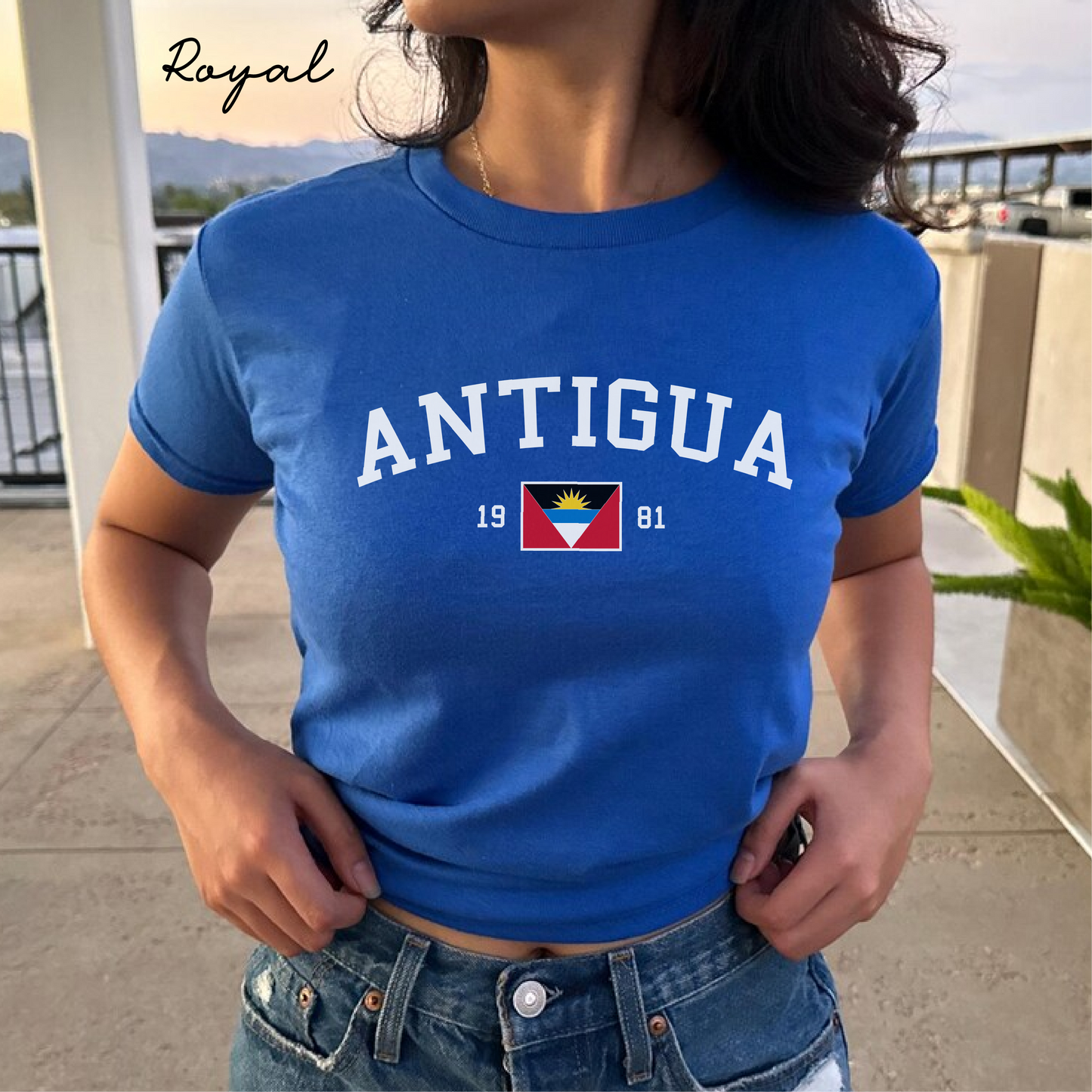 Antigua Y2K  Women's Baby Tee