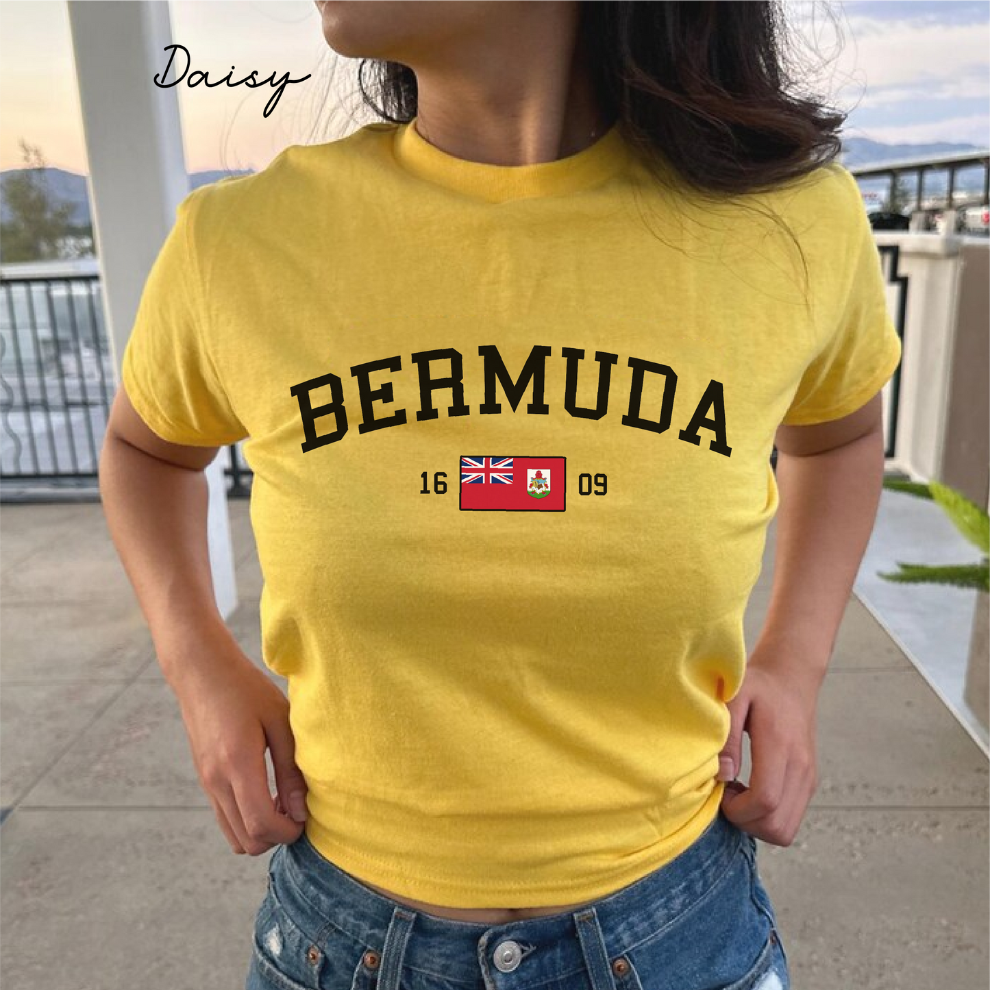 Bermuda Y2K Women's Baby Tee