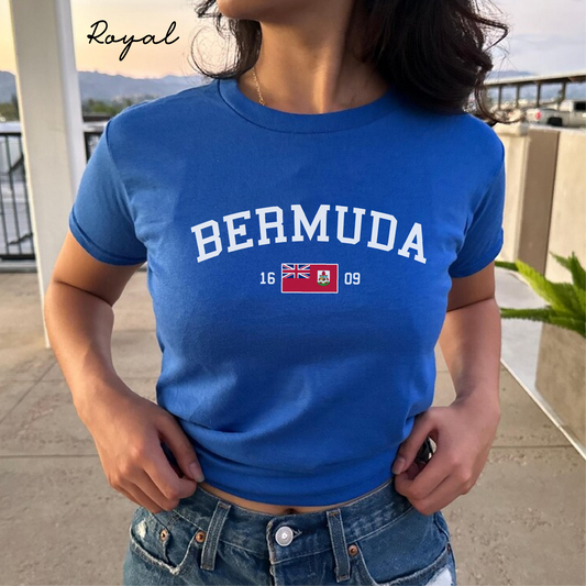 Bermuda Y2K Women's Baby Tee