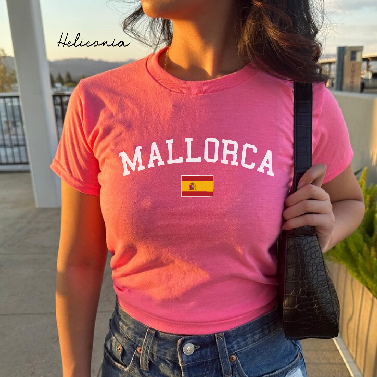 Mallorca Y2K Women's Baby Tee