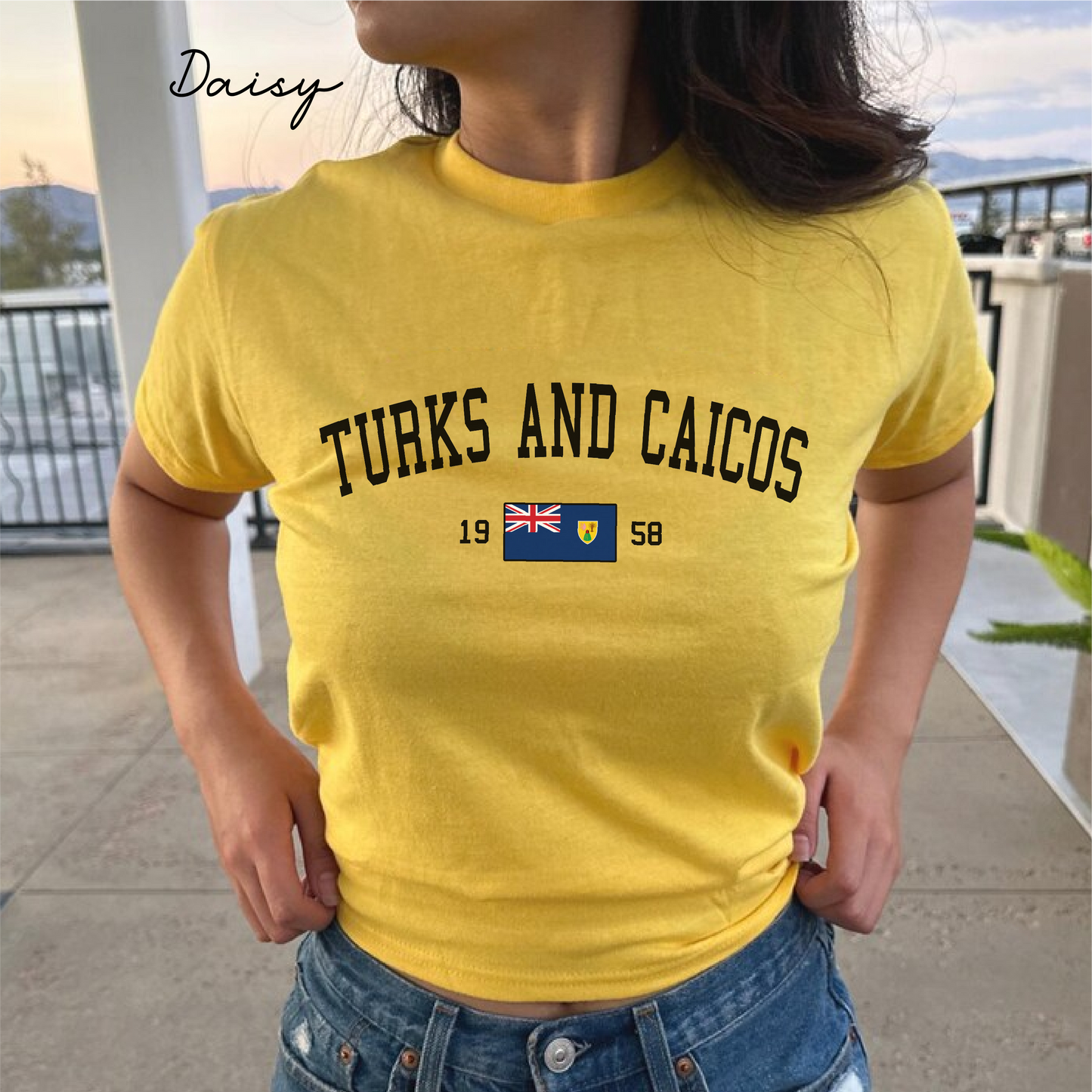 Turks and Caicos Women's Baby Tee