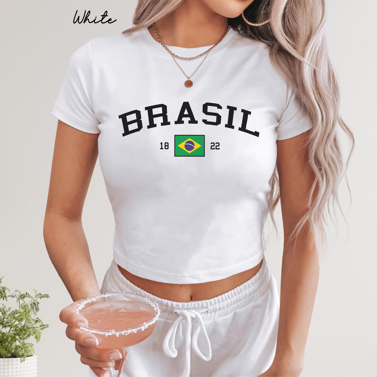 Brasil Y2K  Women's Baby Tee