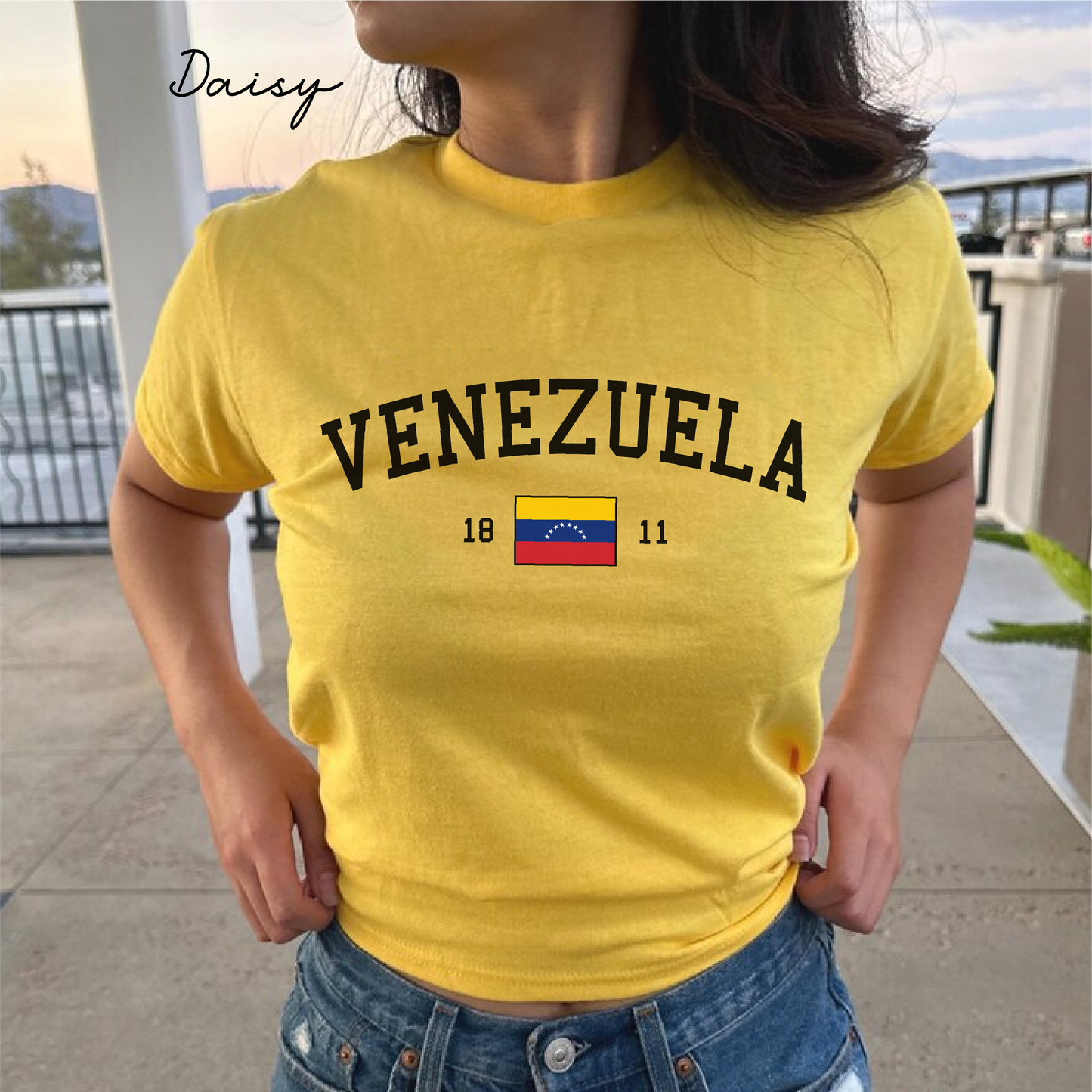 Venezuela Y2K Women's Baby Tee