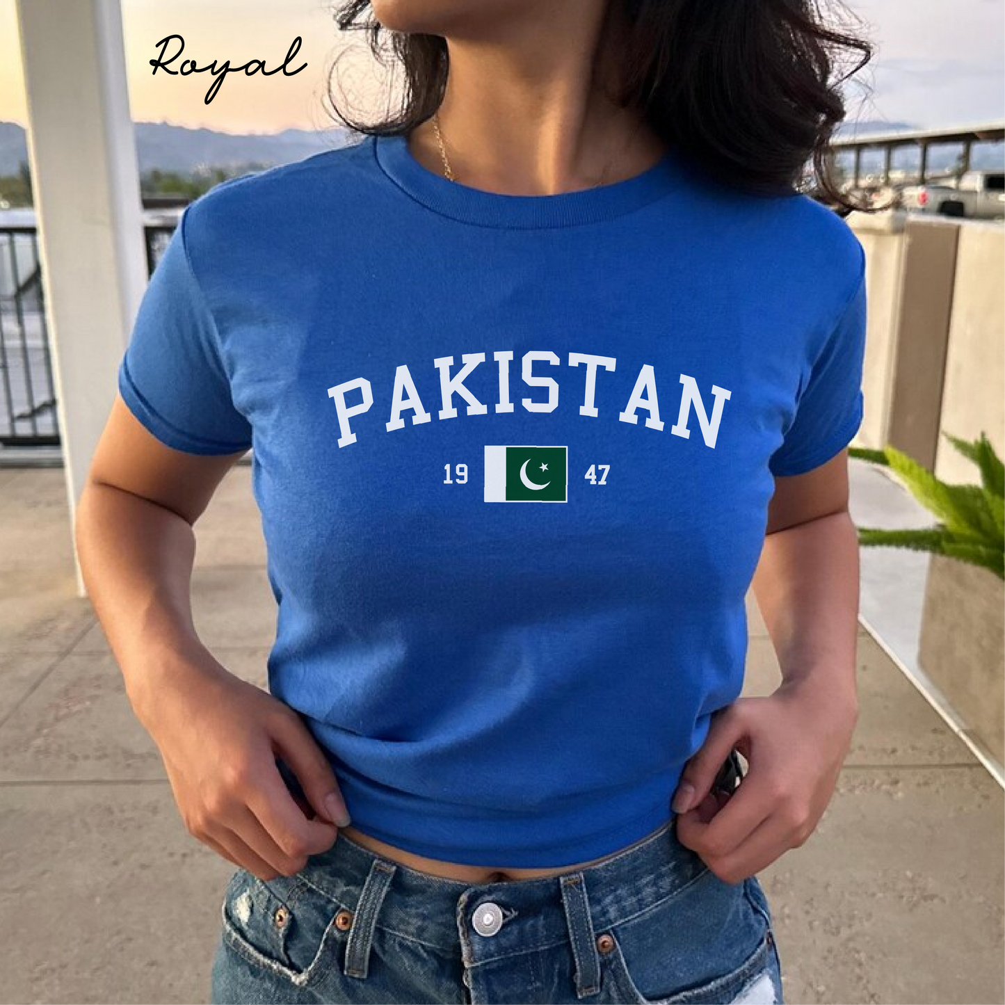 Pakistan Y2K Women's Baby Tee