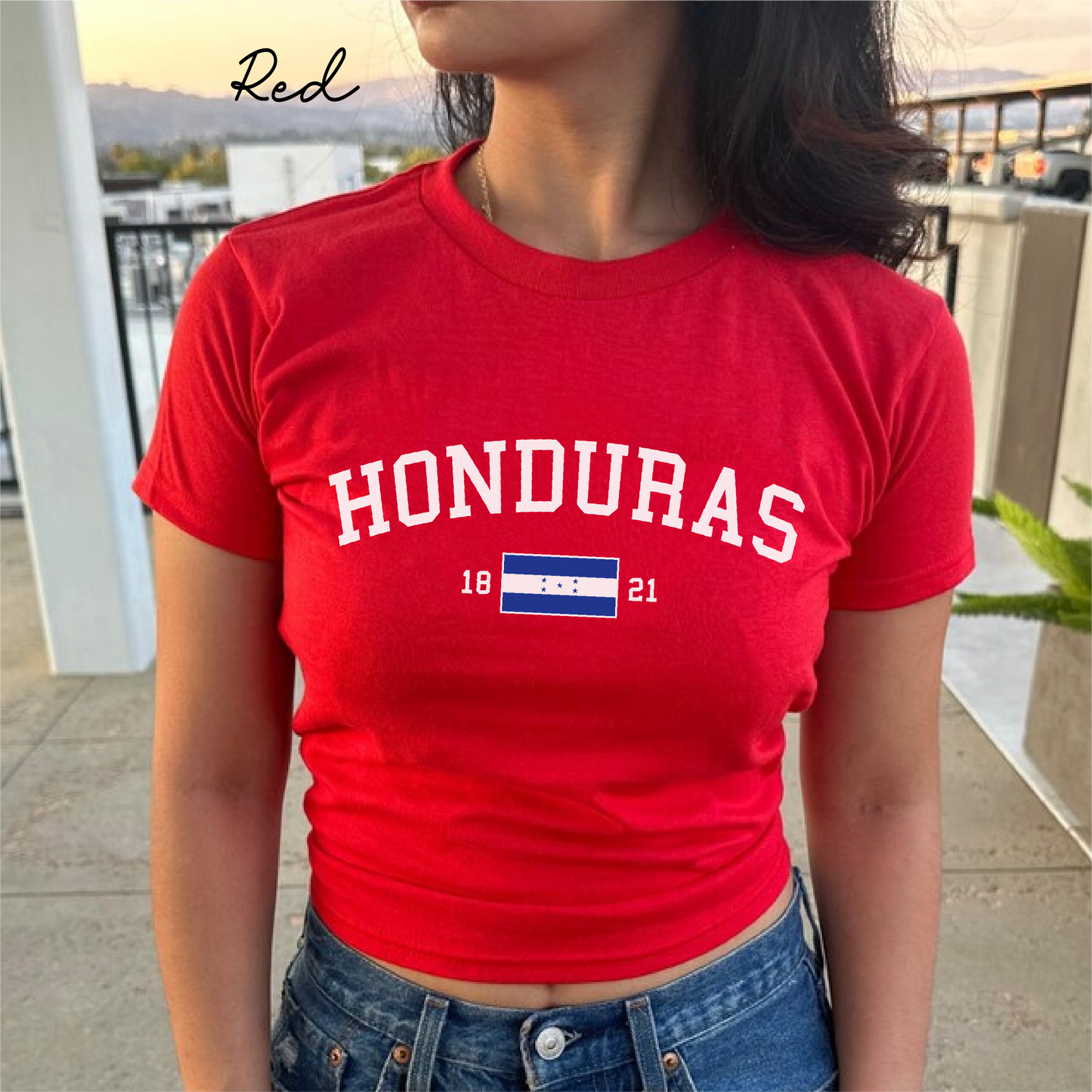 Honduras Y2K  Women's Baby Tee
