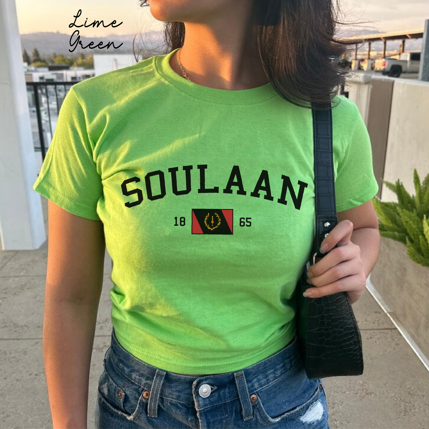 Soulaan Y2K Women's Baby Tee,