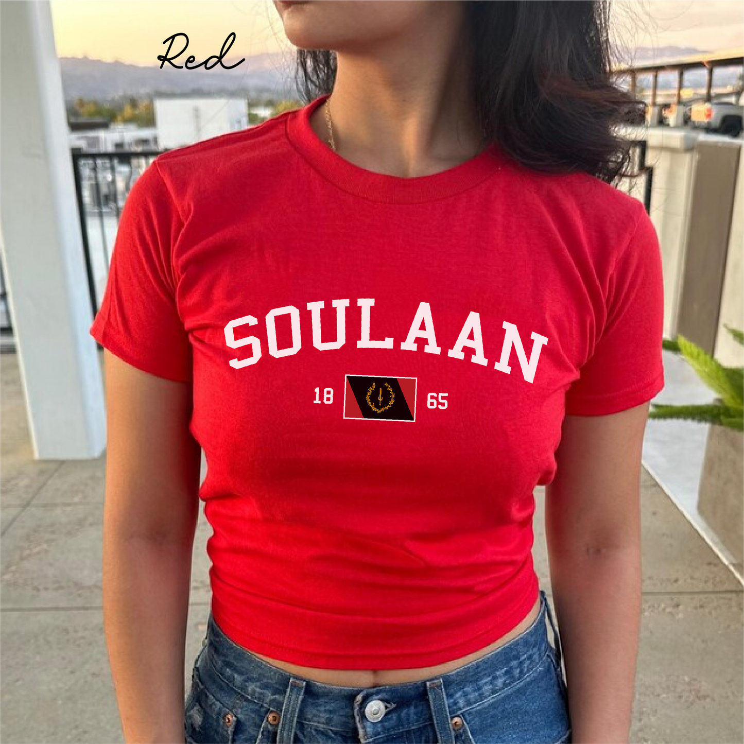Soulaan Y2K Women's Baby Tee,