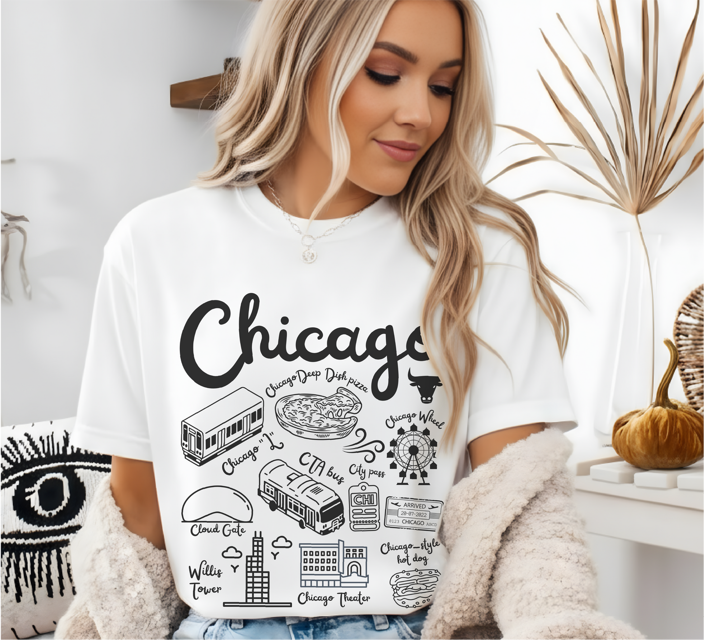 Chicago Landmarks t-shirt Comfort Colors®