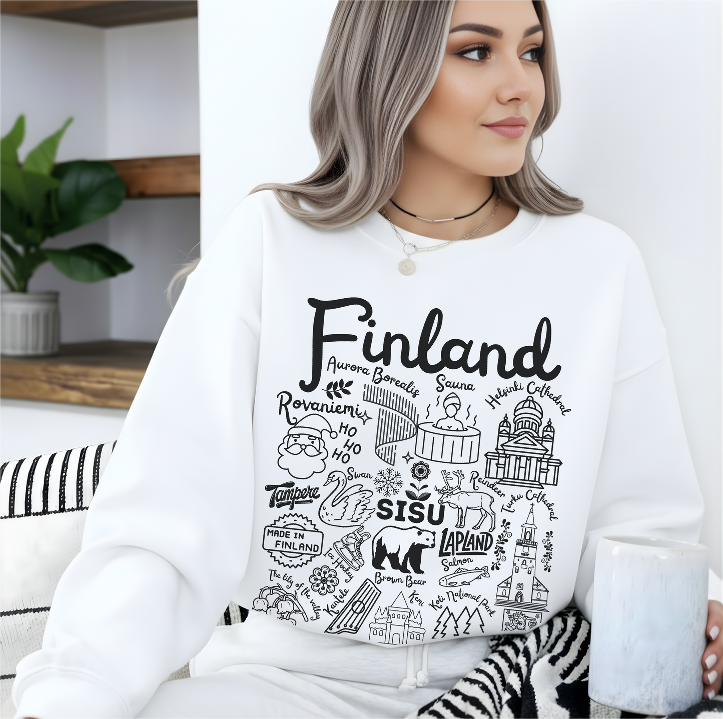 Finland Landmarks Sweatshirt