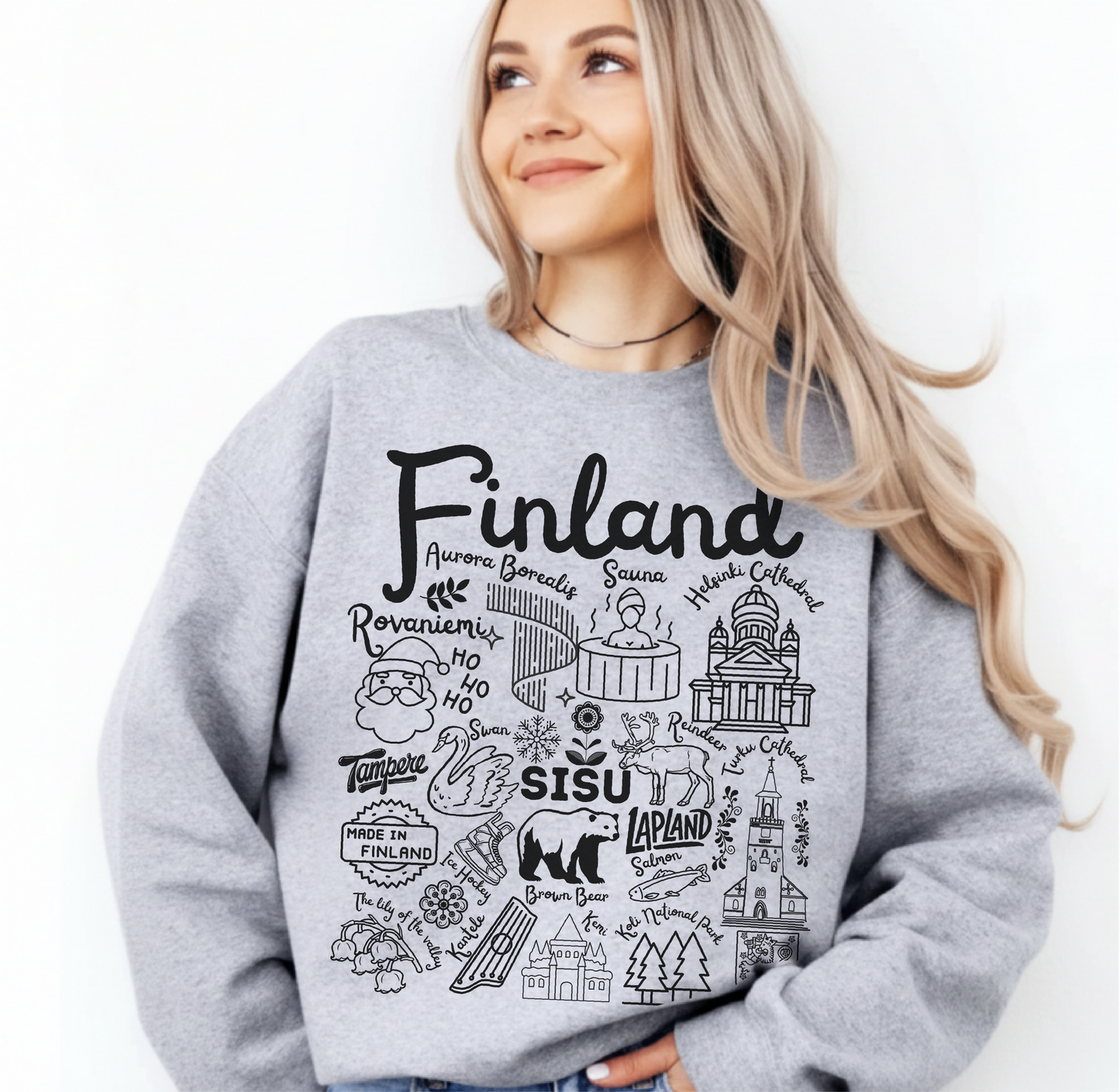 Finland Landmarks Sweatshirt
