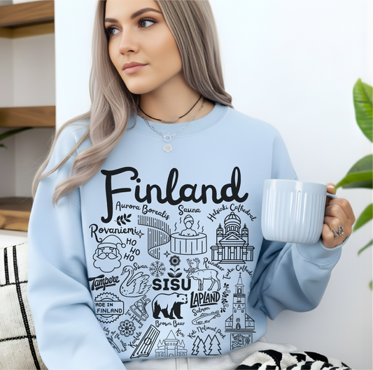 Finland Landmarks Sweatshirt
