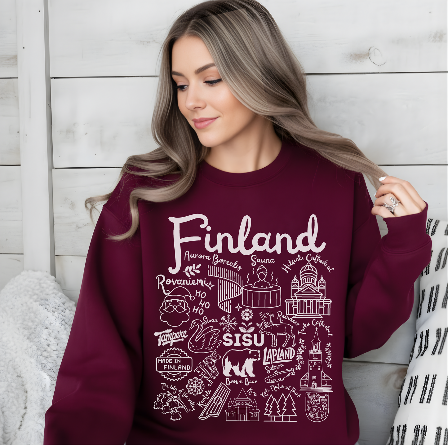 Finland Landmarks Sweatshirt