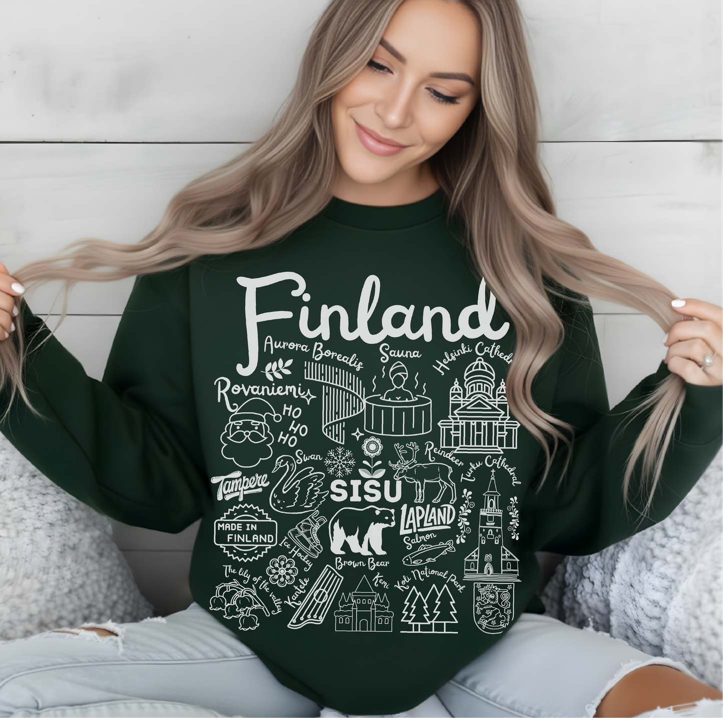 Finland Landmarks Sweatshirt