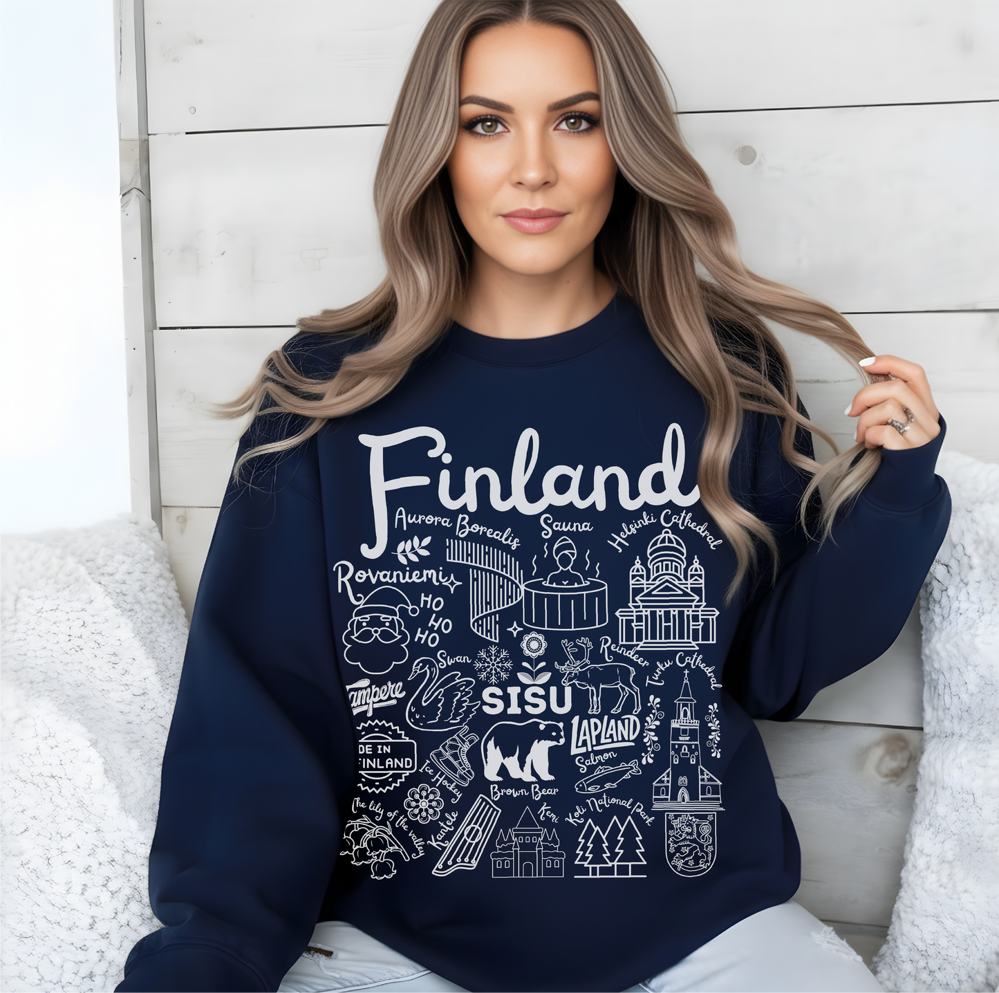 Finland Landmarks Sweatshirt