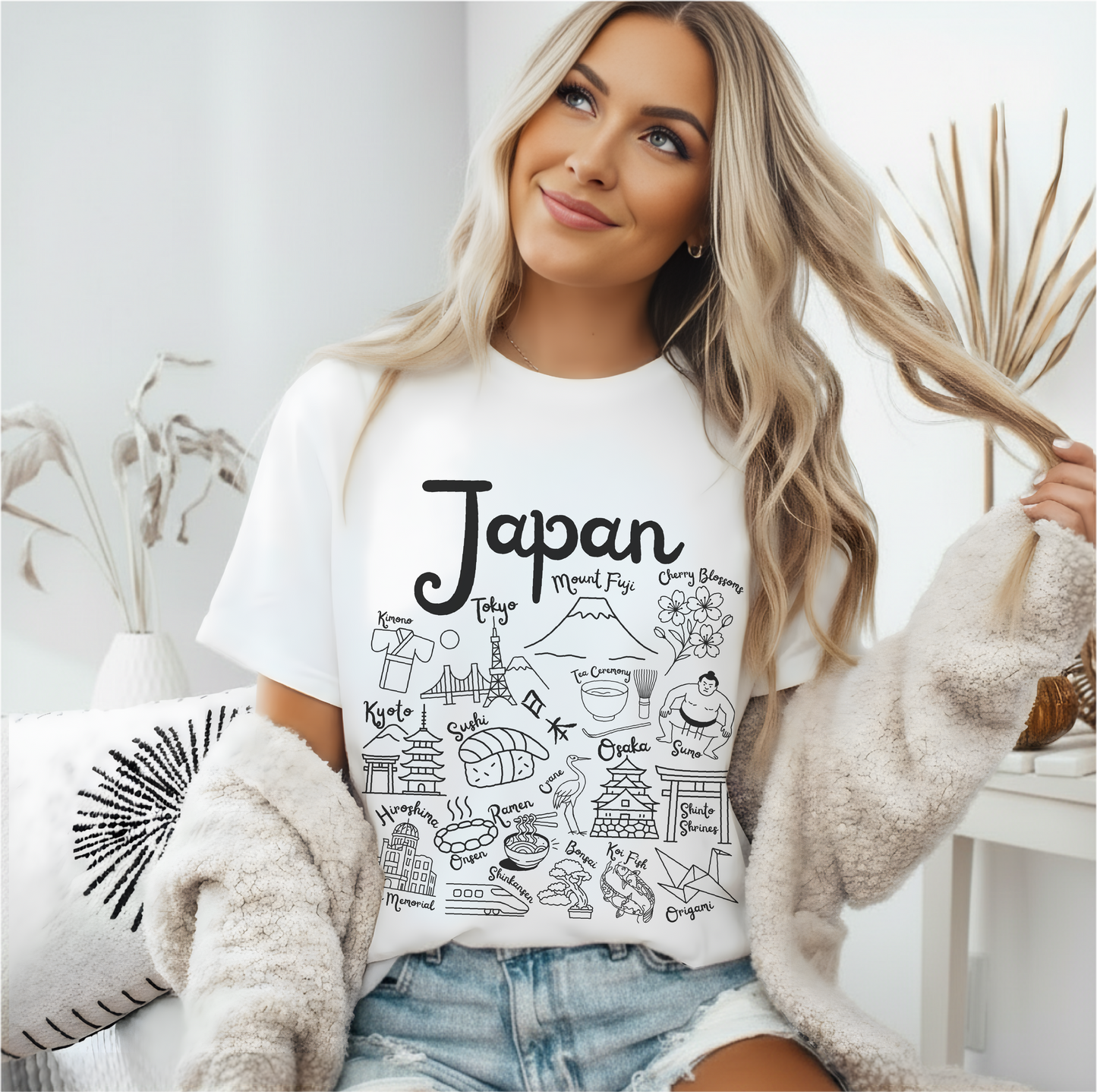 Japan Landmarks t-shirt Comfort Colors®