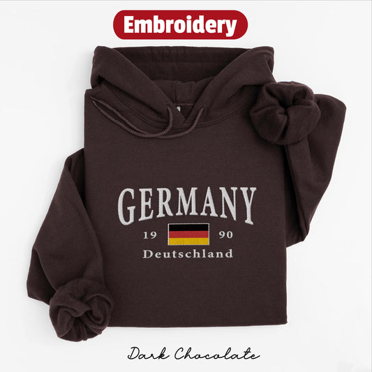 Germany embroidery hoodie