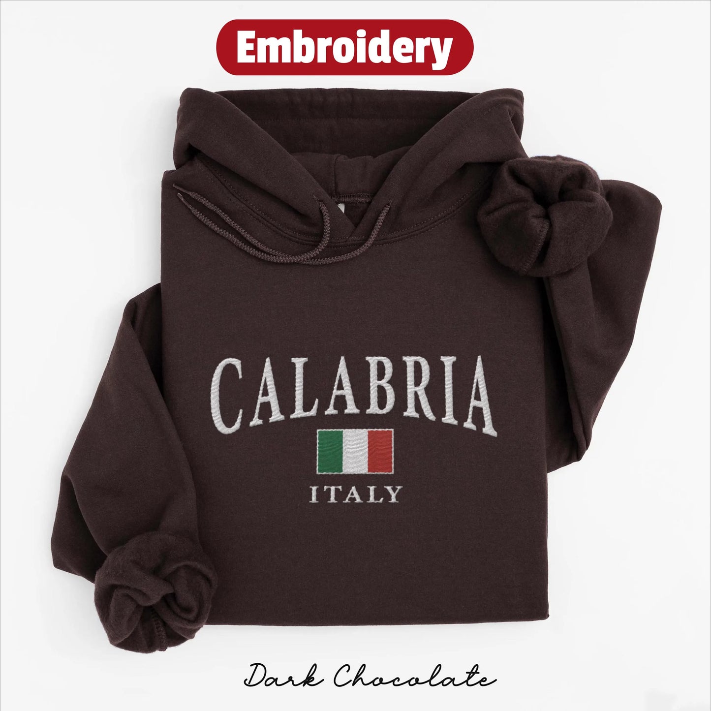 Calabria embroidered hoodie