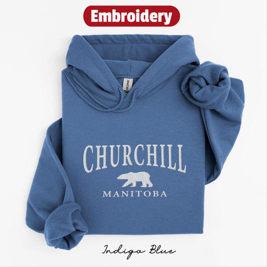 Churchill embroidery hoodie