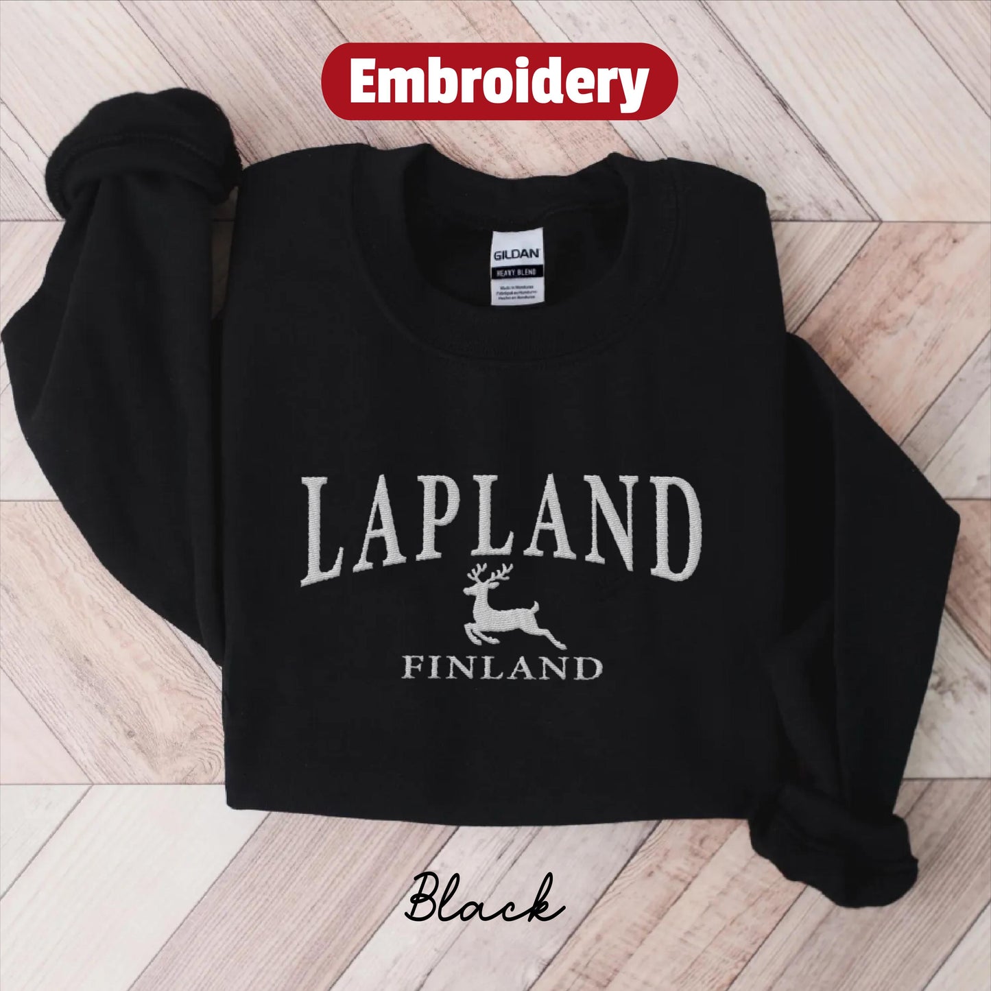 Lapland embroidered sweatshirt crewneck